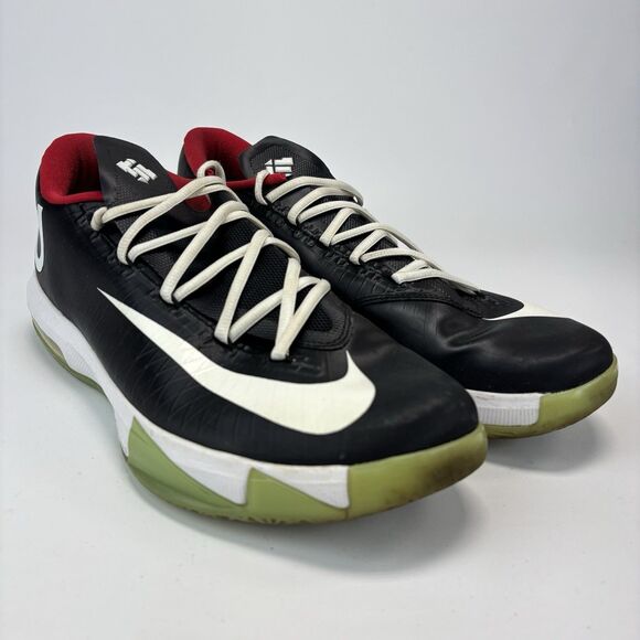 Nike KD 6 VI ID iD Black White Durant Size 12.5 Sneakers Shoes 627964-991